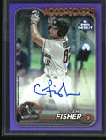 2024 Topps Pro Debut #PD-120 Cam Fisher Autographs Purple Foil #/299
