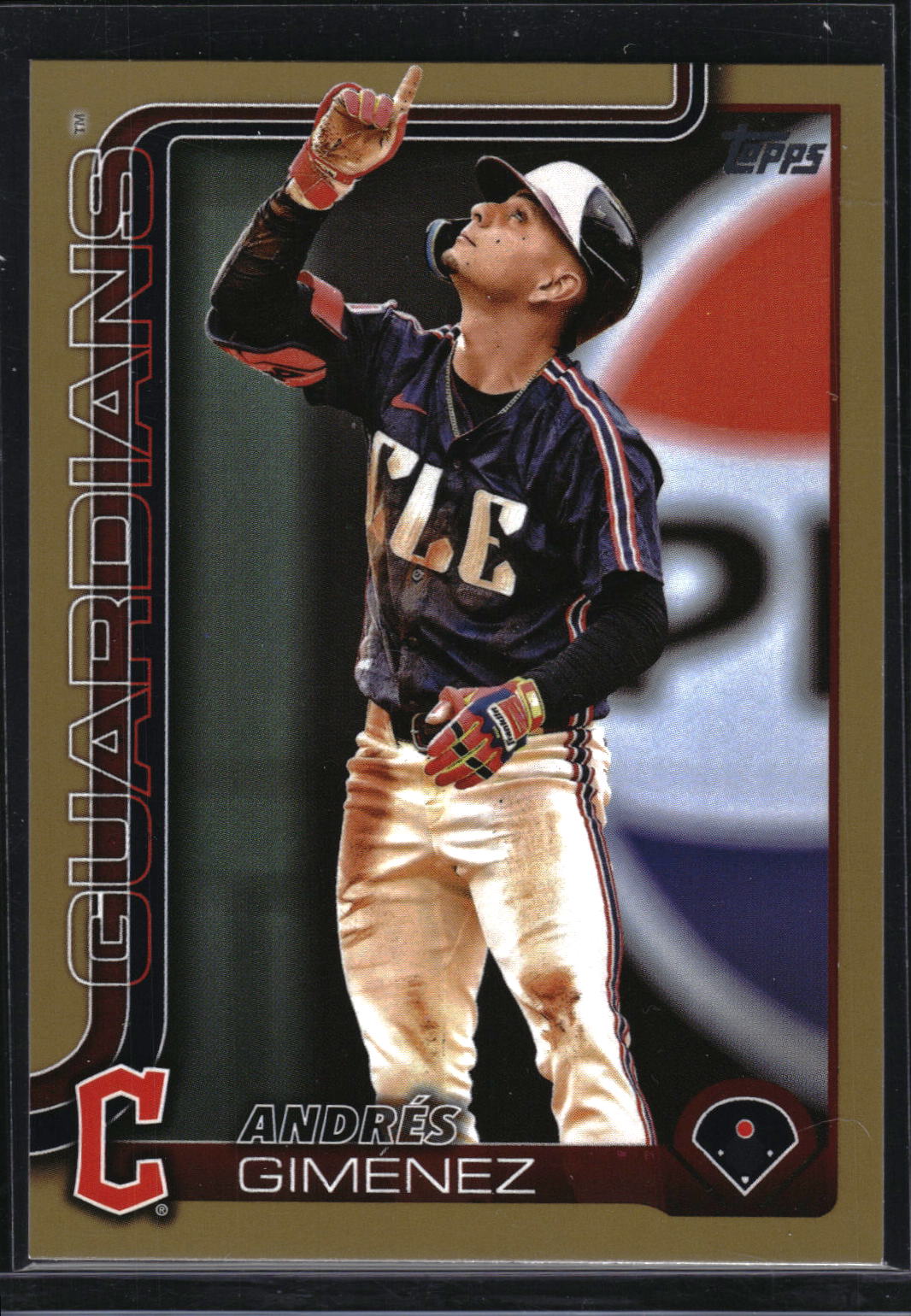 2025 Topps #270 Andrés Giménez Gold #/2025