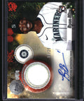 2025 Topps Holiday #PAR-RB Ryan Bliss Autograph Relics Glitter Holiday #/25