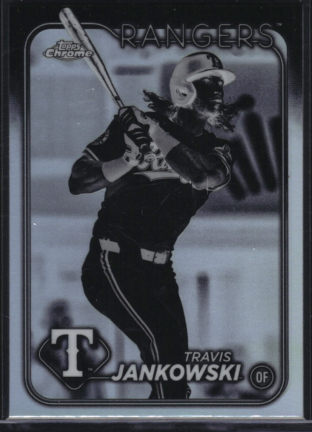 2024 Topps Chrome Update #USC151 Travis Jankowski Negative Refractor