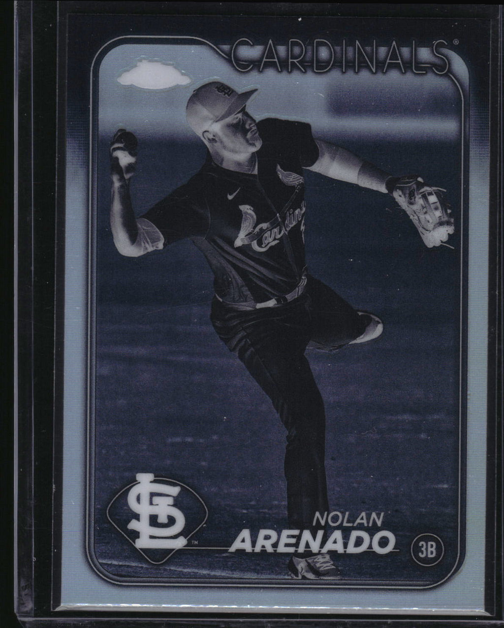 2024 Topps Chrome #215 Nolan Arenado Negative Refractor