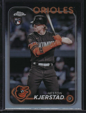 2024 Topps Chrome #142 Heston Kjerstad Refractor