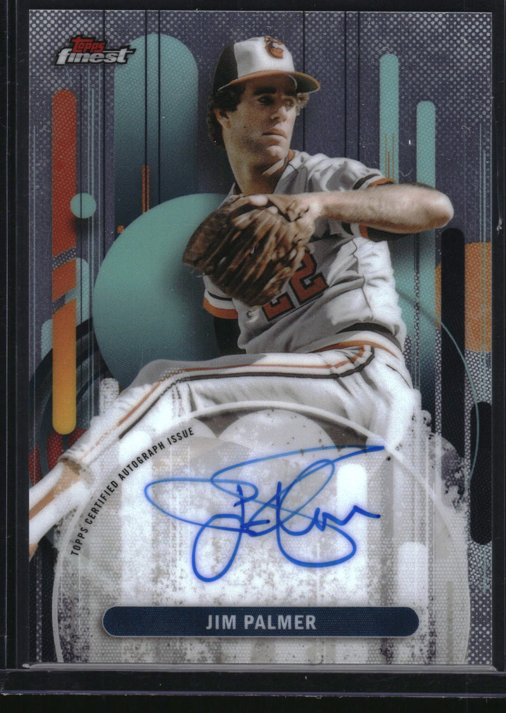 2025 Finest #FA-JPA Jim Palmer Finest Autographs