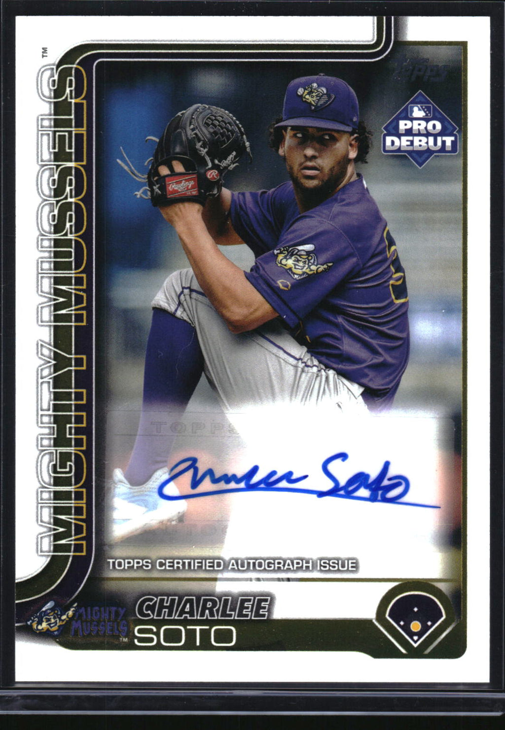 2025 Topps Pro Debut #PD-159 Charlee Soto Base Autographs