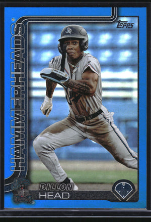 2025 Topps Pro Debut #PD-140 Dillon Head Blue Foil #/150