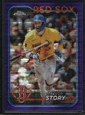2024 Topps Chrome #279 Trevor Story Purple Sonar Refractor #/275