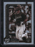 2025 Topps Chrome #146 Dylan Crews Sepia Refractor