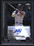 2025 Topps Chrome #RA-AA Adael Amador Rookie Autographs