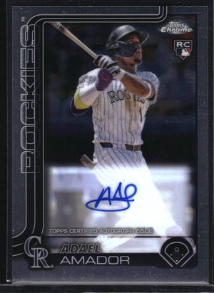 2025 Topps Chrome #RA-AA Adael Amador Rookie Autographs
