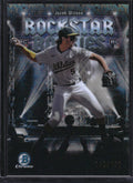 2025 Bowman #RR-16 Jacob Wilson Rockstar Rookies Mini Diamond Refractor #/150