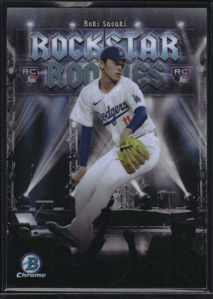 2025 Bowman #RR-20 Roki Sasaki Rockstar Rookies