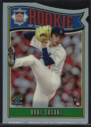 2025 Bowman #ROY-10 Roki Sasaki Rookie of the Year Favorites