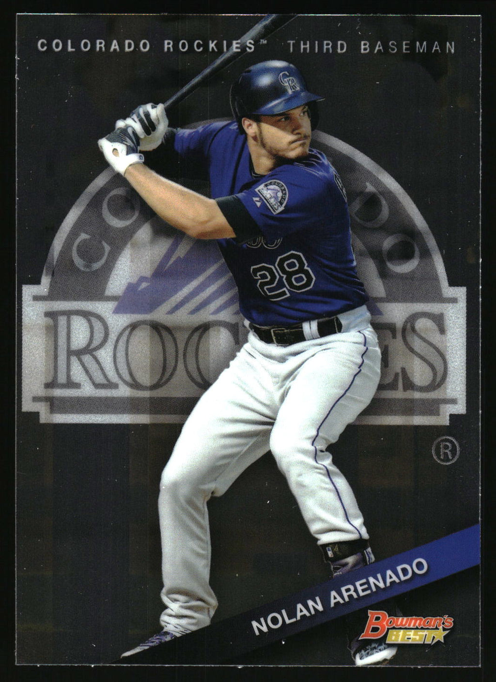 2015 Bowman's Best #96 Nolan Arenado