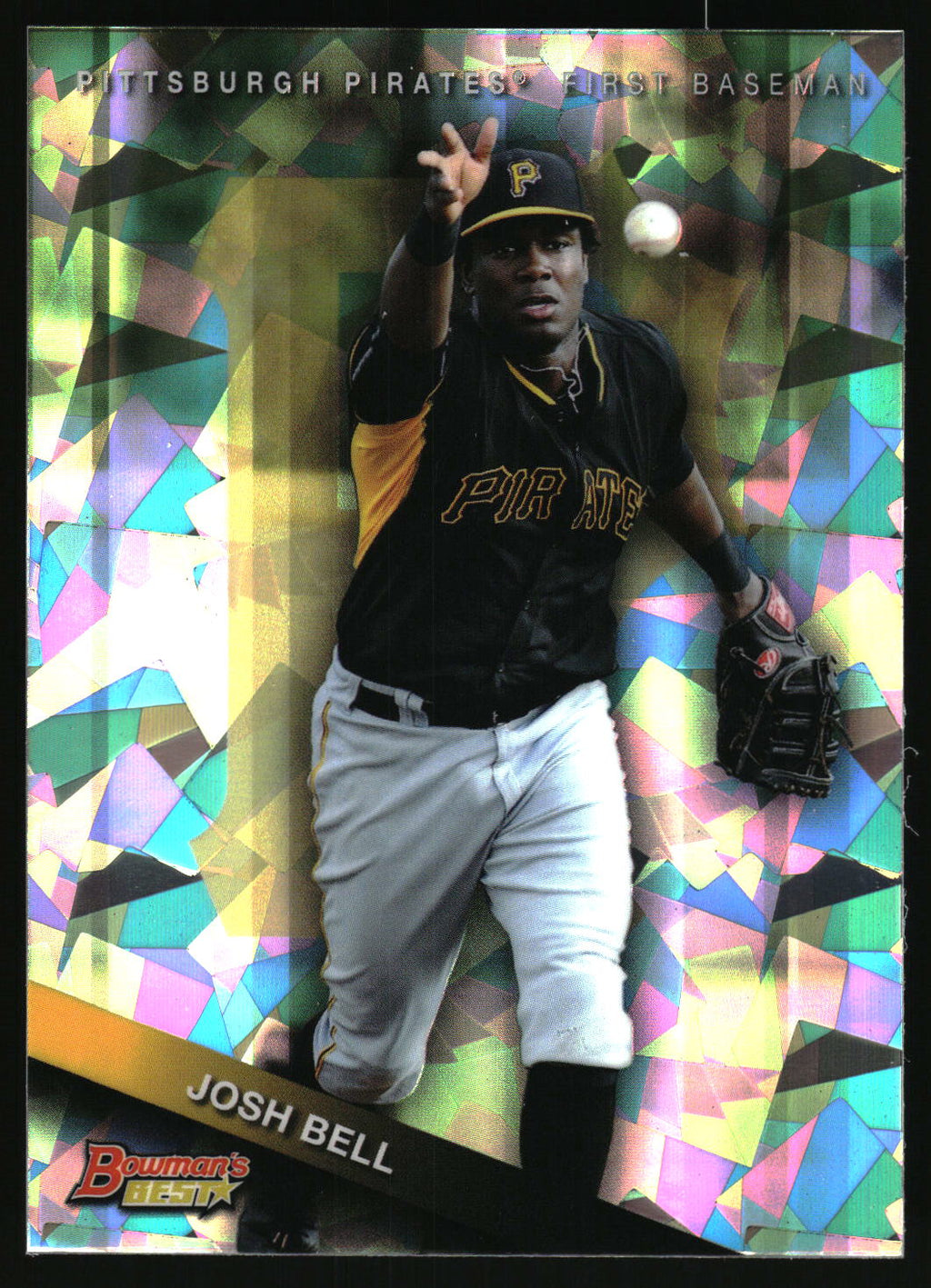2015 Bowman's Best #TP-49 Josh Bell Top Prospects Atomic Refractor