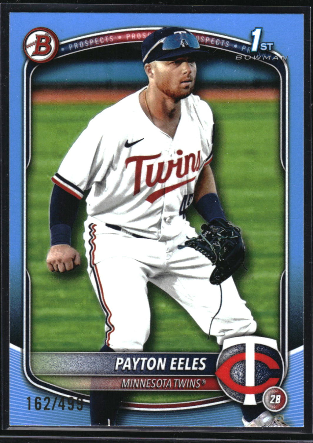 2025 Bowman #BP-78 Payton Eeles Prospects Sky Blue #/499