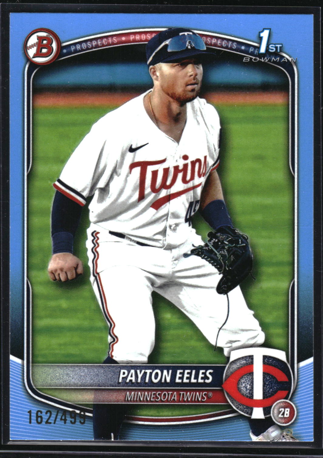 2025 Bowman #BP-78 Payton Eeles Prospects Sky Blue #/499
