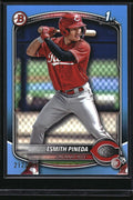 2025 Bowman #BP-37 Esmith Pineda Prospects Sky Blue #/499