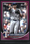 2025 Bowman #38 Corey Seager Fuchsia #/299