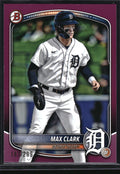 2025 Bowman #BP-24 Max Clark Prospects Fuchsia #/299