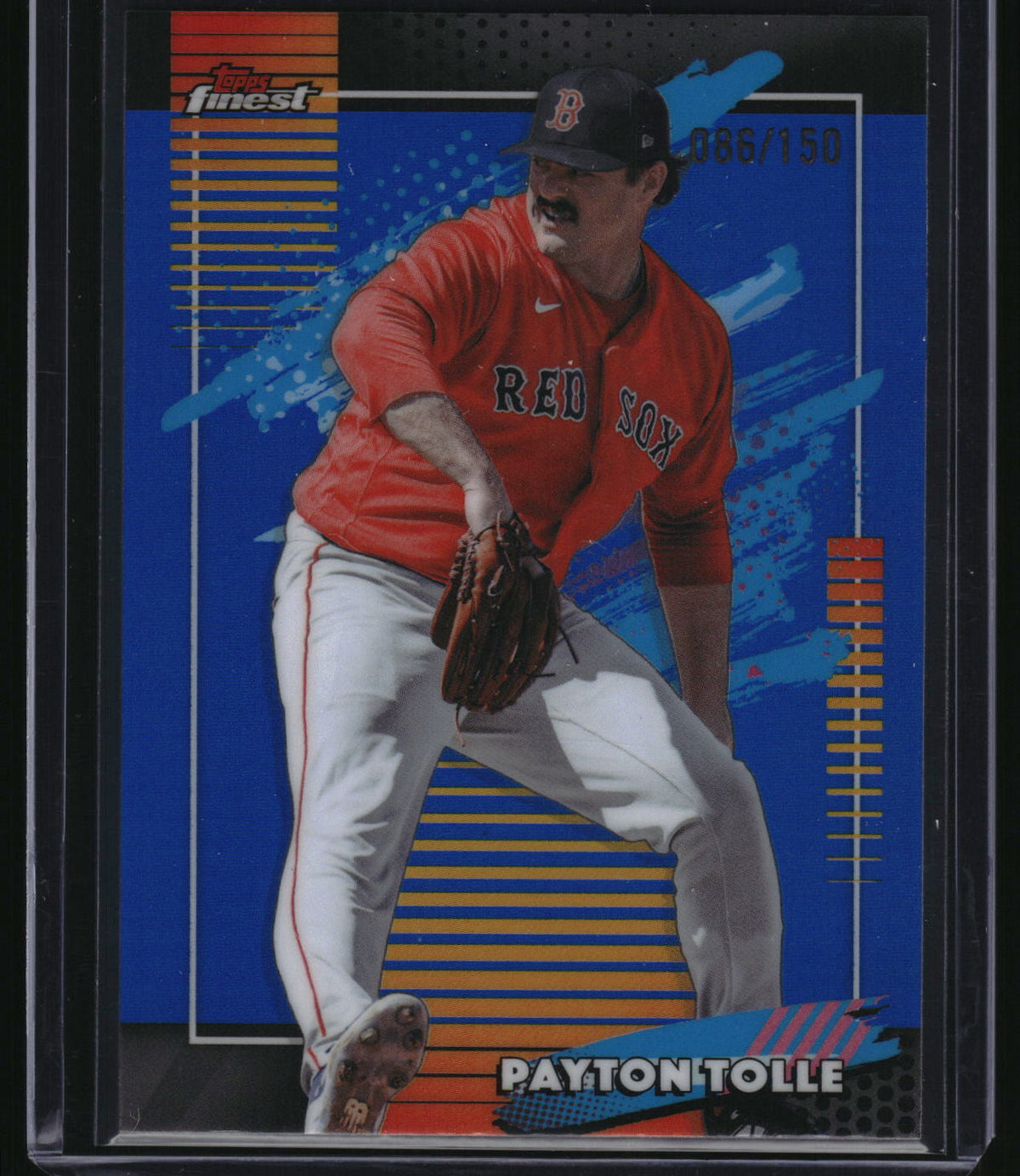 2026 Finest #142 Payton Tolle Blue Refractor #/150