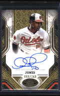 2025 Topps Tier One #PPA-AJ Adam Jones Prime Performers Autographs