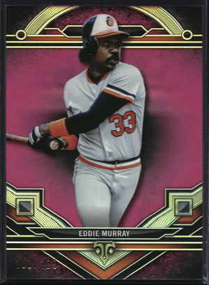 2024 Topps Triple Threads #90 Eddie Murray Tourmaline #/125