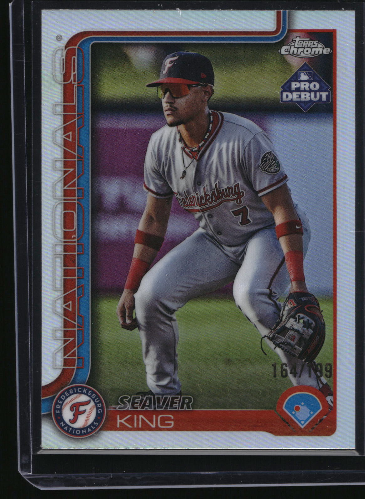 2025 Topps Pro Debut #PDC-123 Seaver King Chrome Refractor #/199
