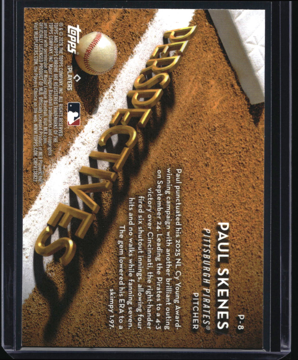 2026 Topps Chrome #P-8 Paul Skenes Perspectives