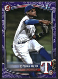 2025 Bowman #BP-9 Esteban Mejia Prospects Purple Pattern #/199
