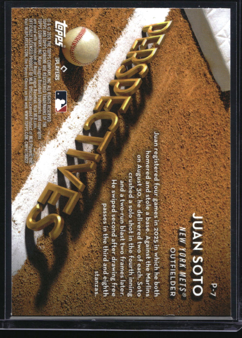 2026 Topps Chrome #P-7 Juan Soto Perspectives