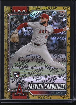 2026 Topps #511 Jayvien Sandridge All-Star Game Gold #/50