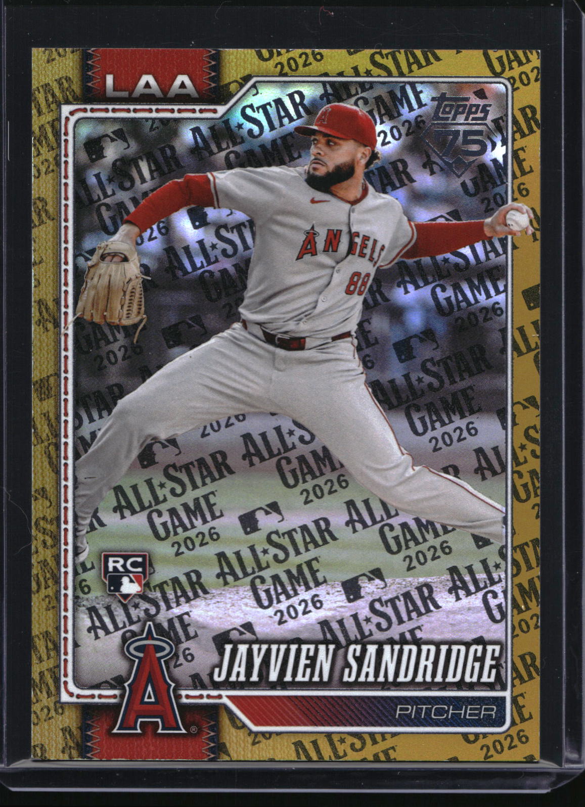 2026 Topps #511 Jayvien Sandridge All-Star Game Gold #/50