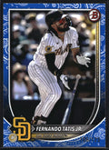 2025 Bowman #23 Fernando Tatis Jr. Blue Pattern #/125