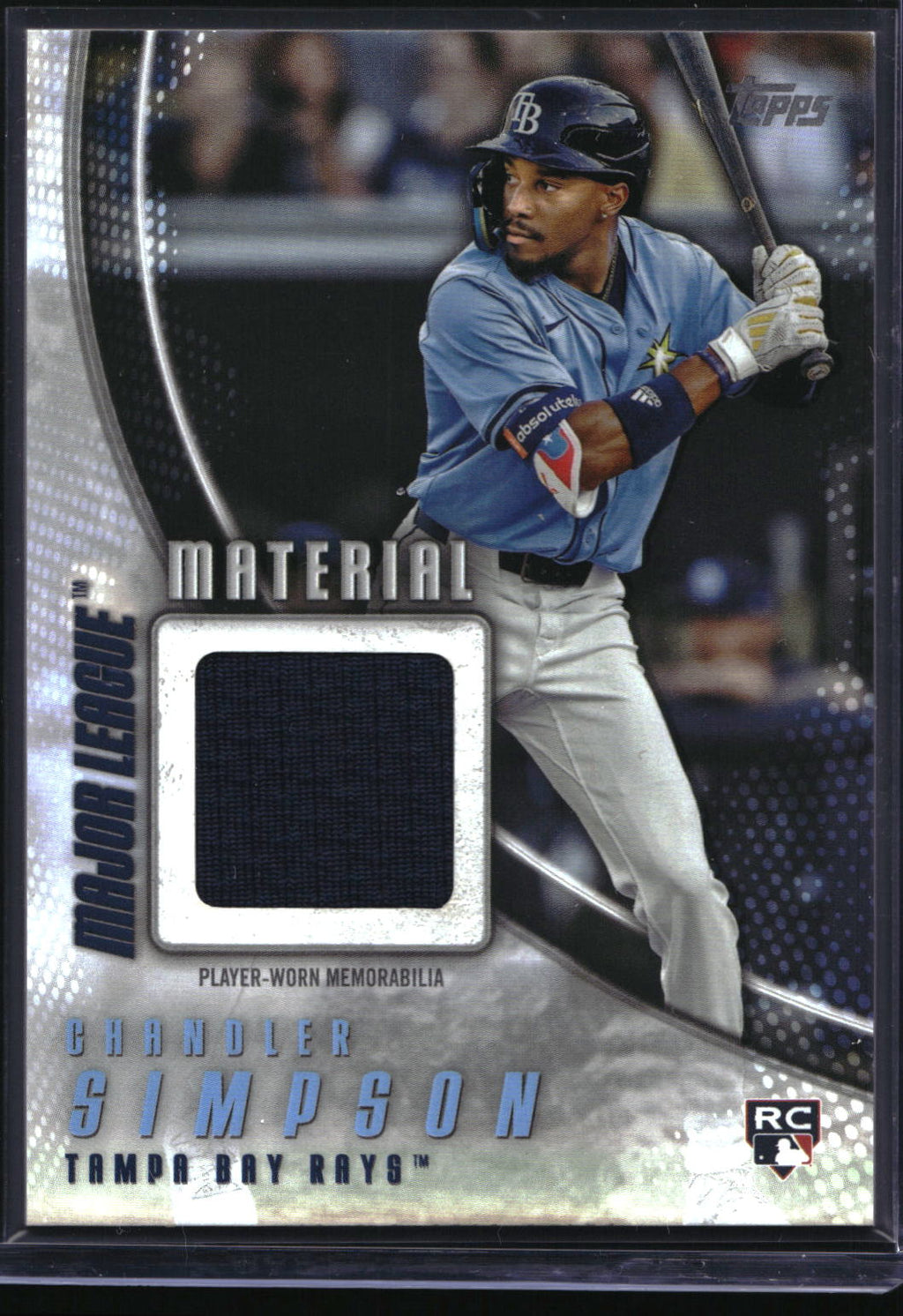 2025 Topps Update #MMU-CSI Chandler Simpson Major League Materials
