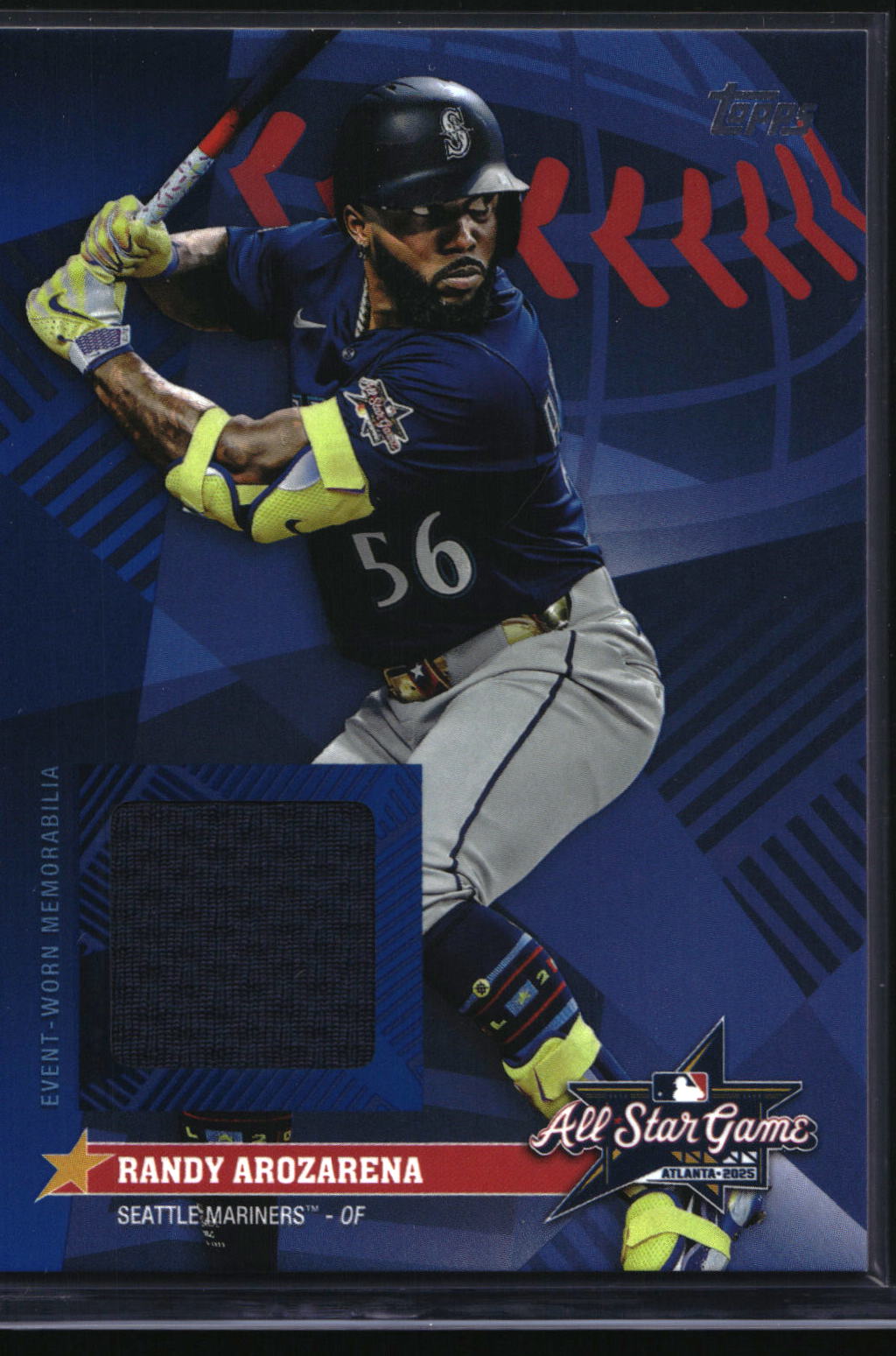 2025 Topps Update #AS-ARO Randy Arozarena All-Star Stitches