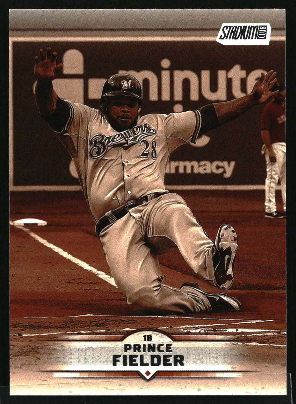 2025 Stadium Club #161 Prince Fielder Sepia