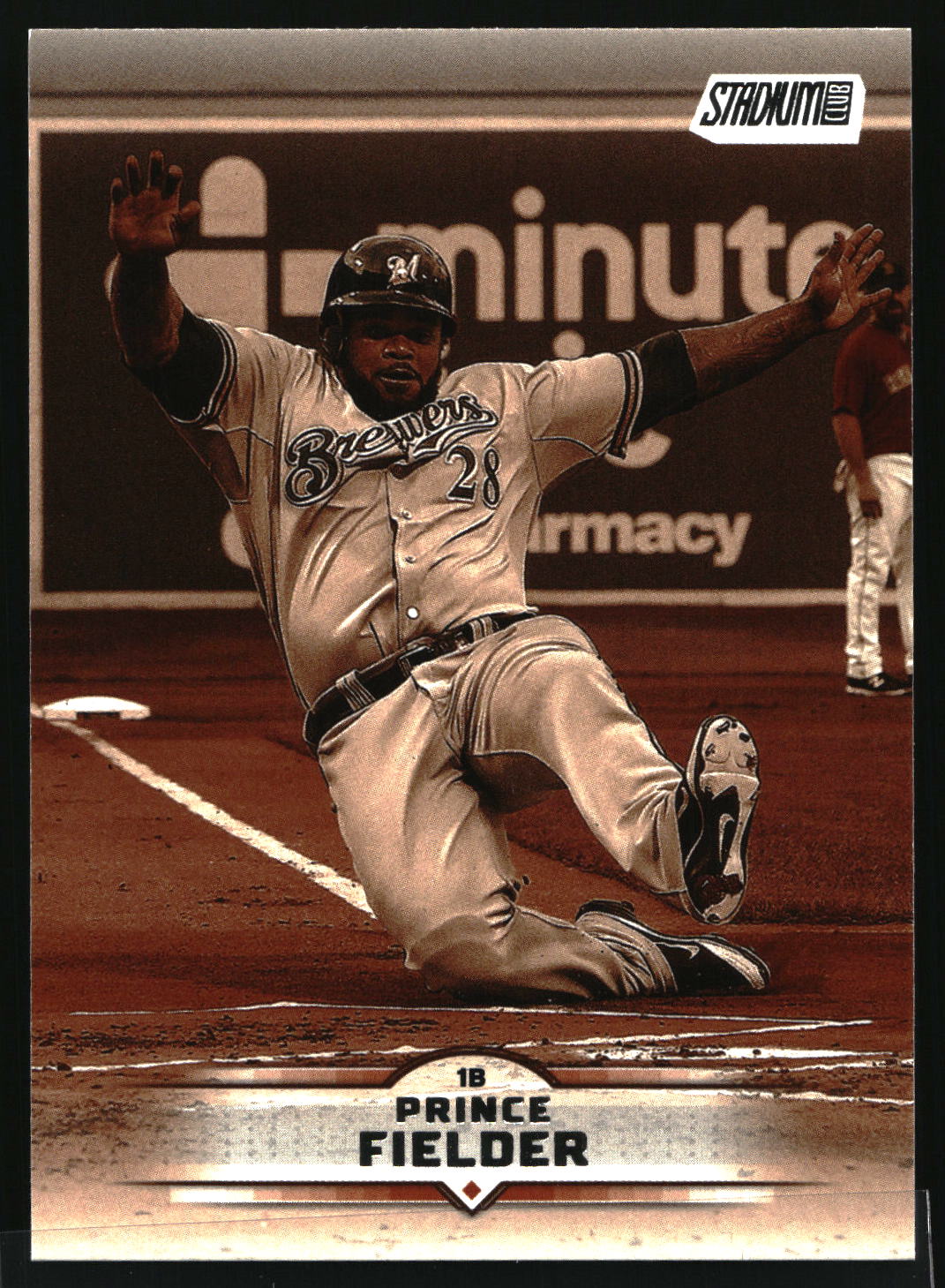 2025 Stadium Club #161 Prince Fielder Sepia