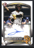 2025 Bowman #BPA-LD Leo De Vries Prospect Autographs