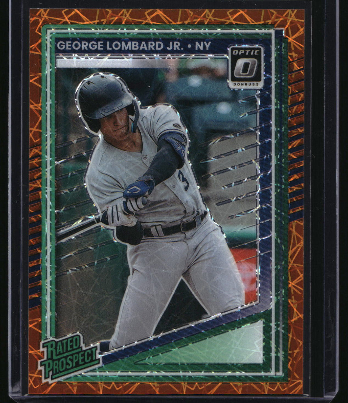 2025 Donruss #108 George Lombard Jr. Optic Orange Velocity