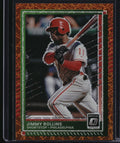 2025 Donruss #83 Jimmy Rollins Optic Orange Velocity