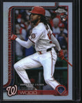 2025 Topps Chrome Update #USC95 James Wood Refractor