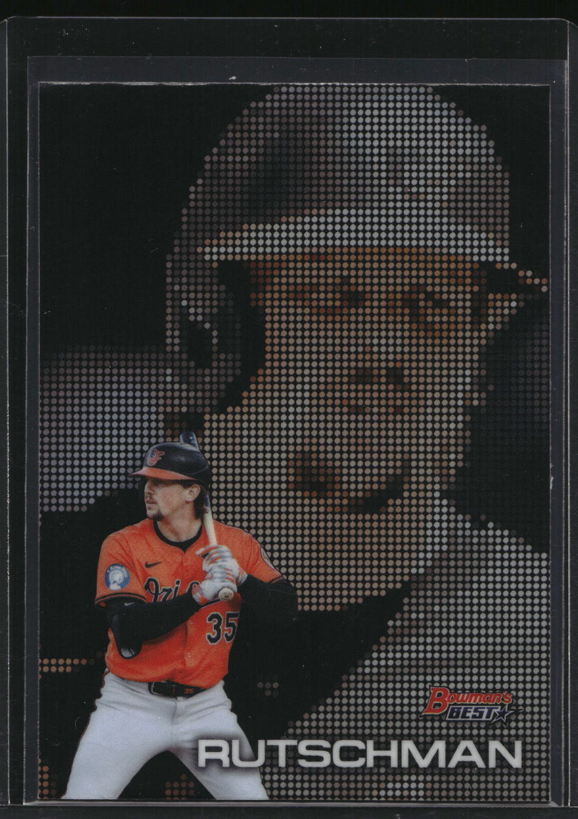 2025 Bowman's Best #P-12 Adley Rutschman Pixel Portraits