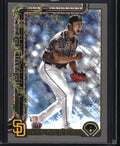 2025 Topps Holiday #H88 Yu Darvish Silver Glitter Holiday