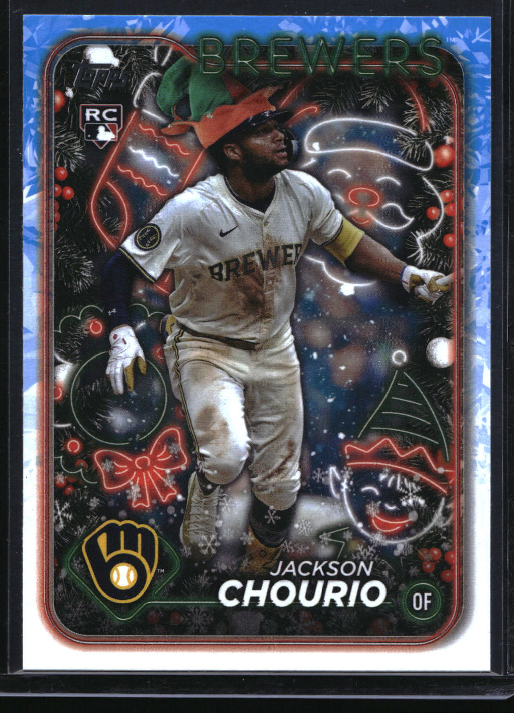 2024 Topps Holiday #H119 Jackson Chourio