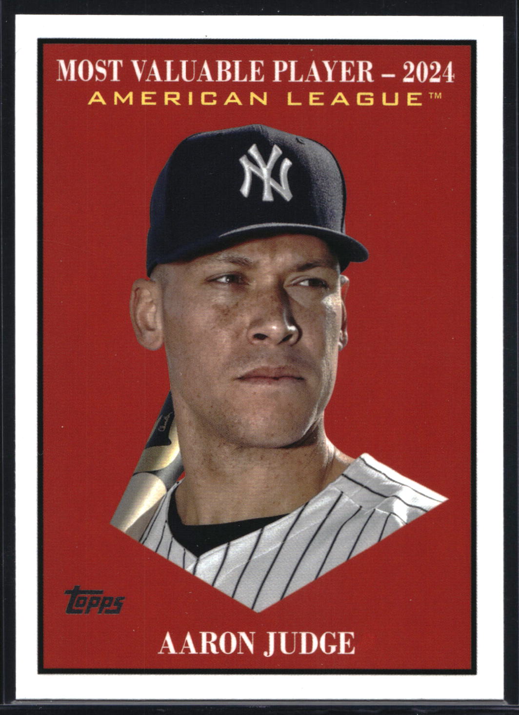 2025 Topps Update #MV-1 Aaron Judge Most Valuable