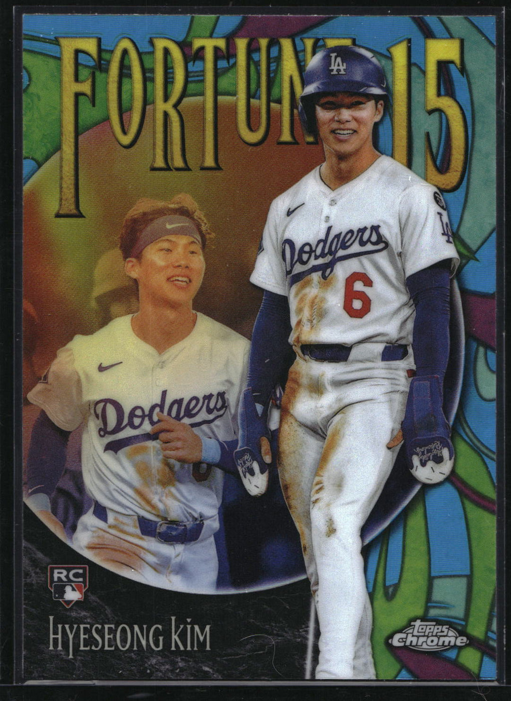 2025 Topps Chrome Update #F15-14 Hyeseong Kim Fortune 15