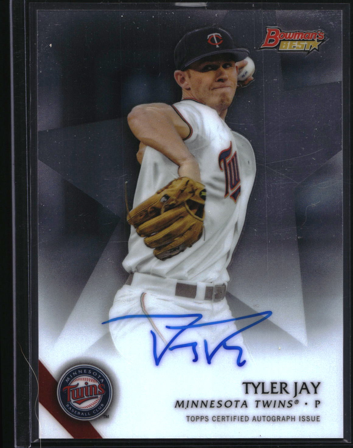 2015 Bowman's Best #B15-TJ Tyler Jay Best of 2015 Autographs