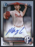 2025 Bowman Chrome #CPA-MG Mavis Graves Prospect Autographs Refractor #/499