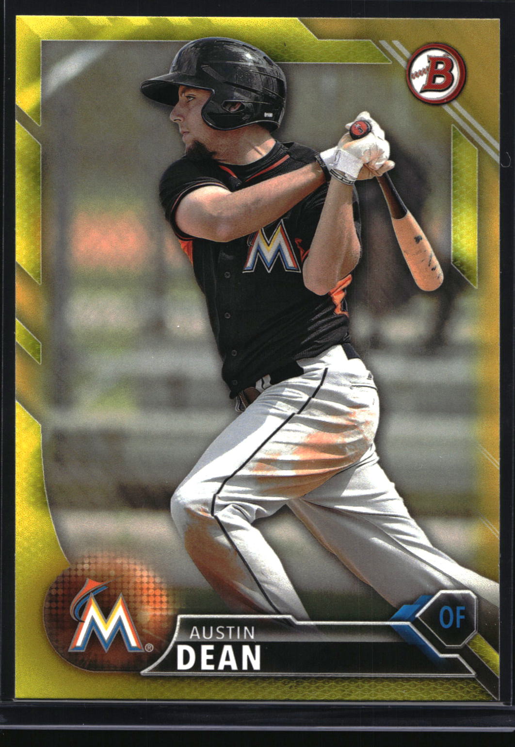2016 Bowman #BP146 Austin Dean Prospects Yellow