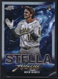 2025 Topps Chrome Cosmic #SN-18 Nick Kurtz Stella Nova